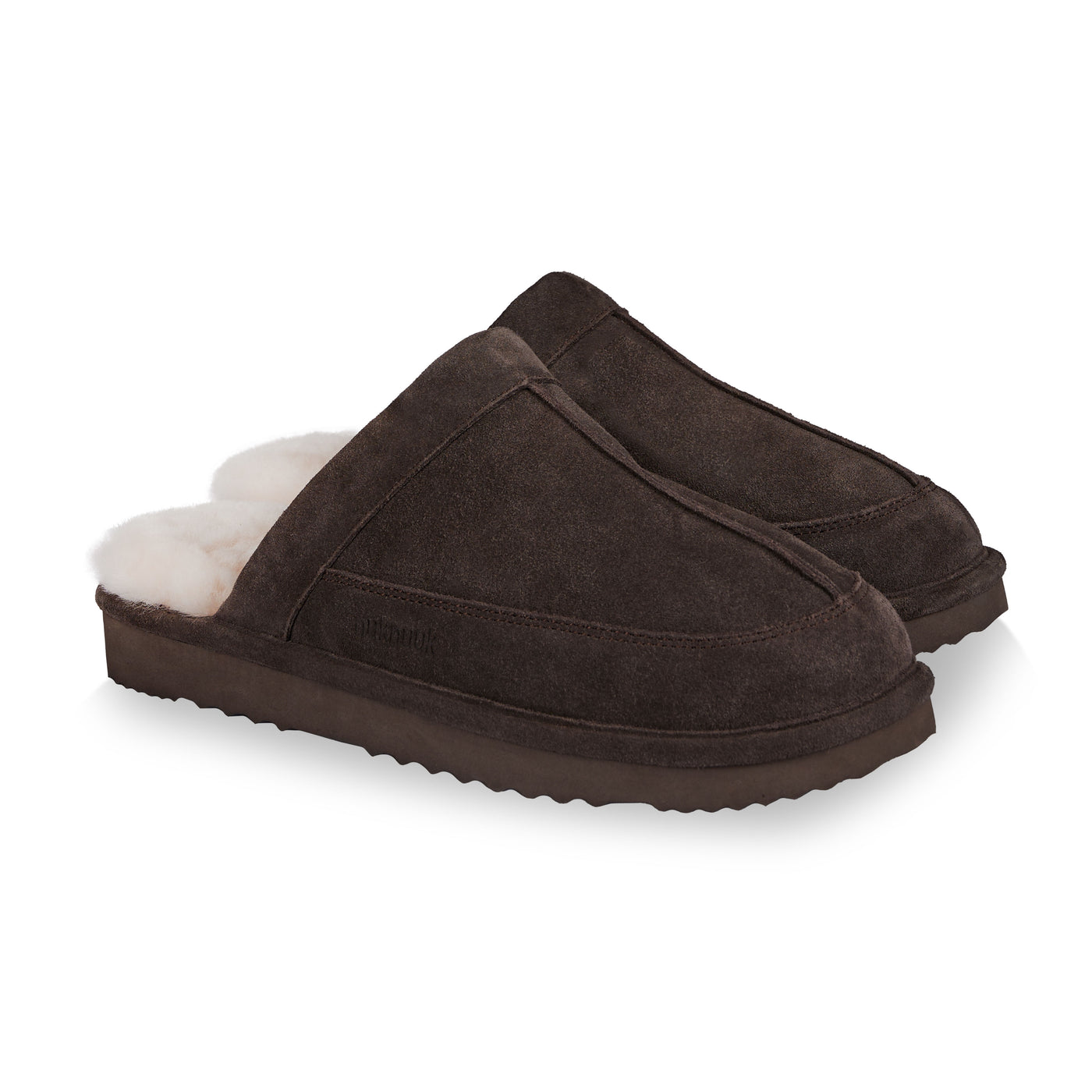 Luc men's slipper (Dark Brown)