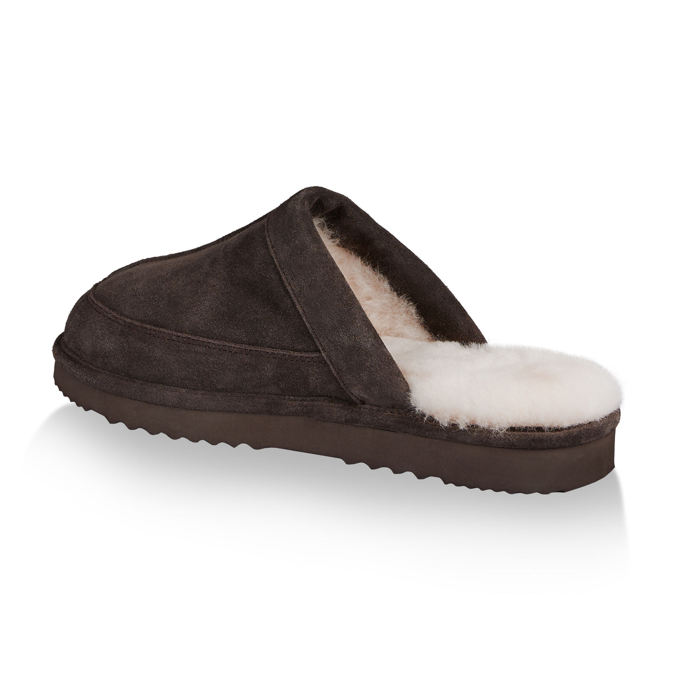 Luc men's slipper (Dark Brown)