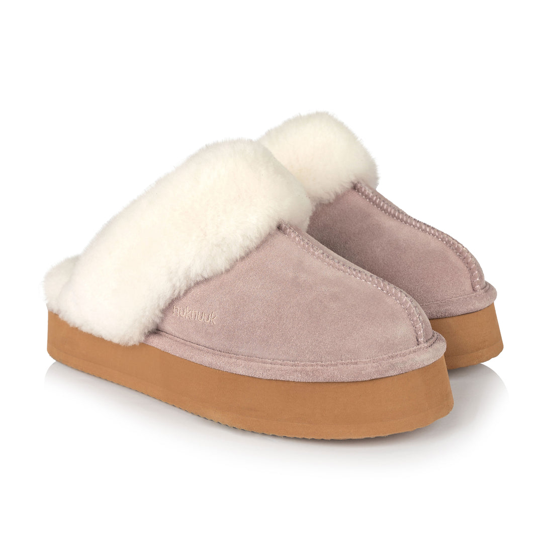 Pantoufle Olivia (Mauve poudré)