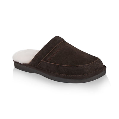 Spencer men's slipper (Dark Brown)