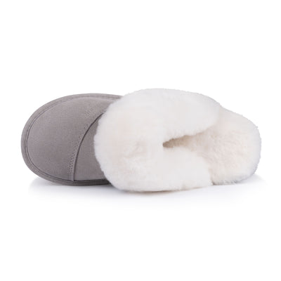 Pantoufle Joy (Gris Pâle)