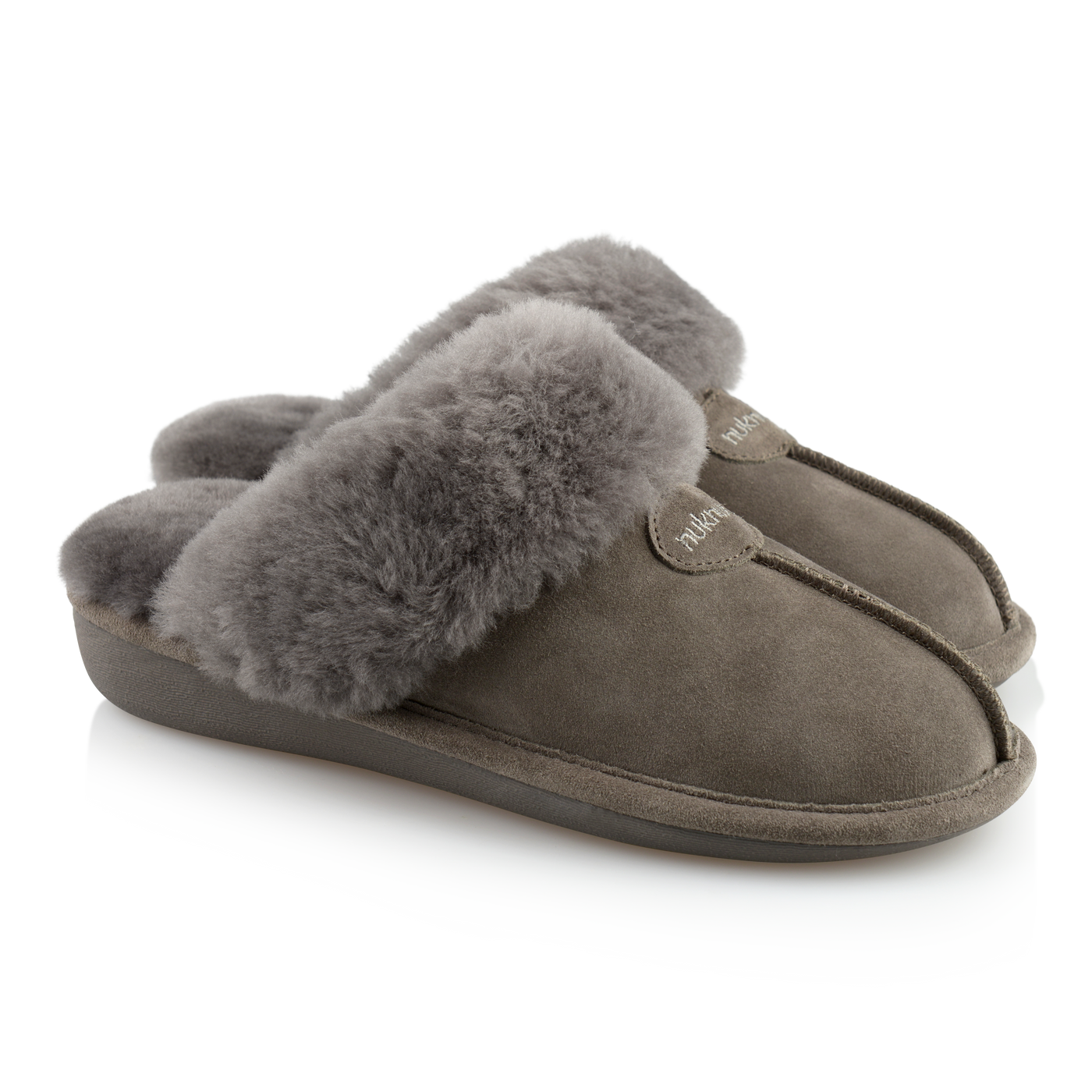 Sheepskin 2025 slippers grey