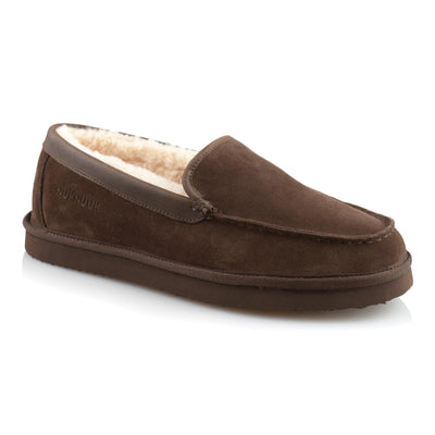 Marco men’s slipper (Brown) - Nuknuuk