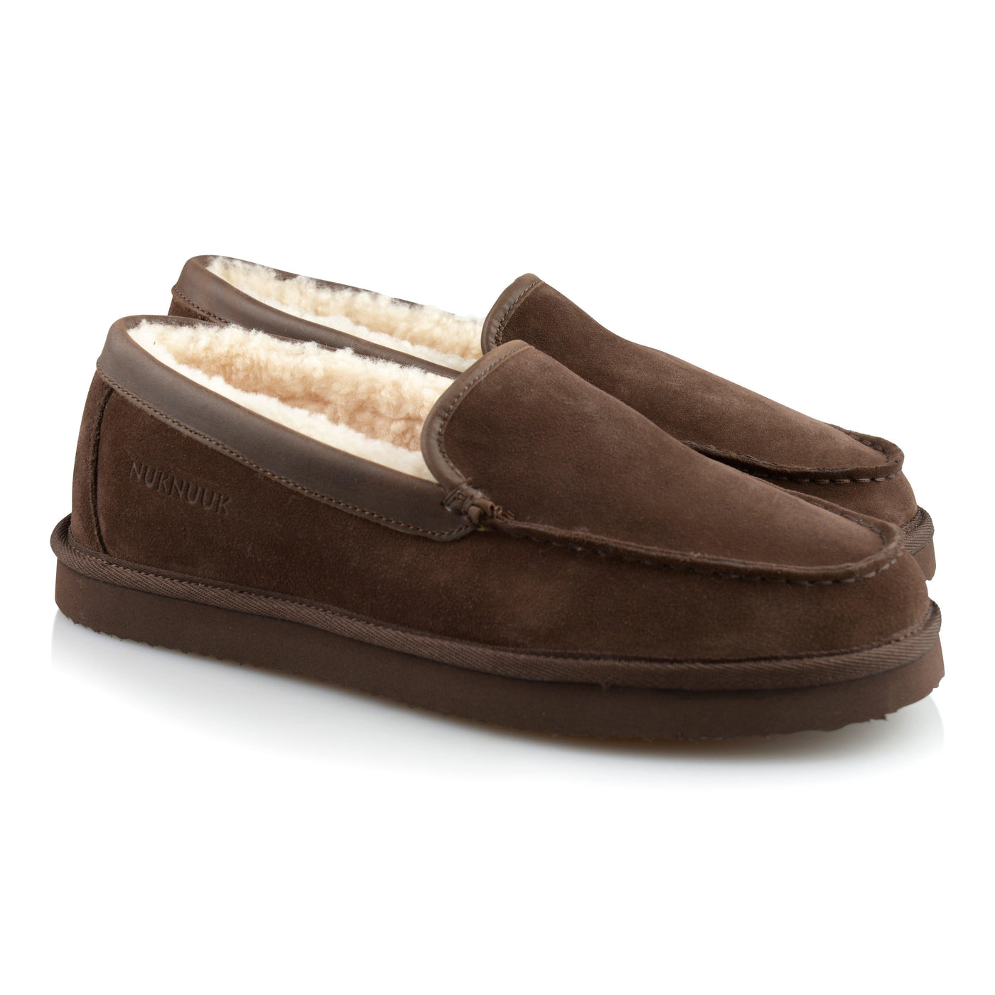 Marco men’s slipper (Brown) - Nuknuuk