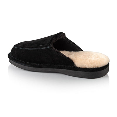 Todd men's slipper (Black) - Nuknuuk