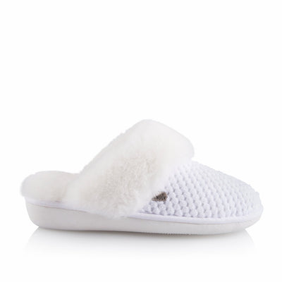Alexa Women's Slipper (White) - Nuknuuk