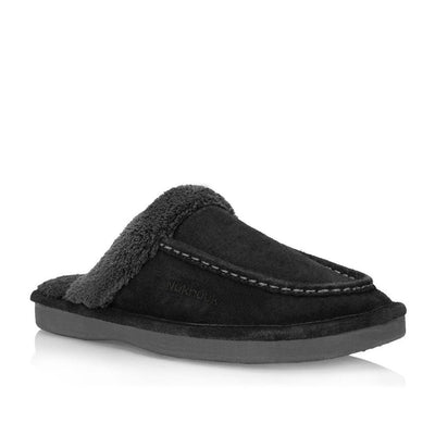 Ed men’s slipper (Black) - Nuknuuk