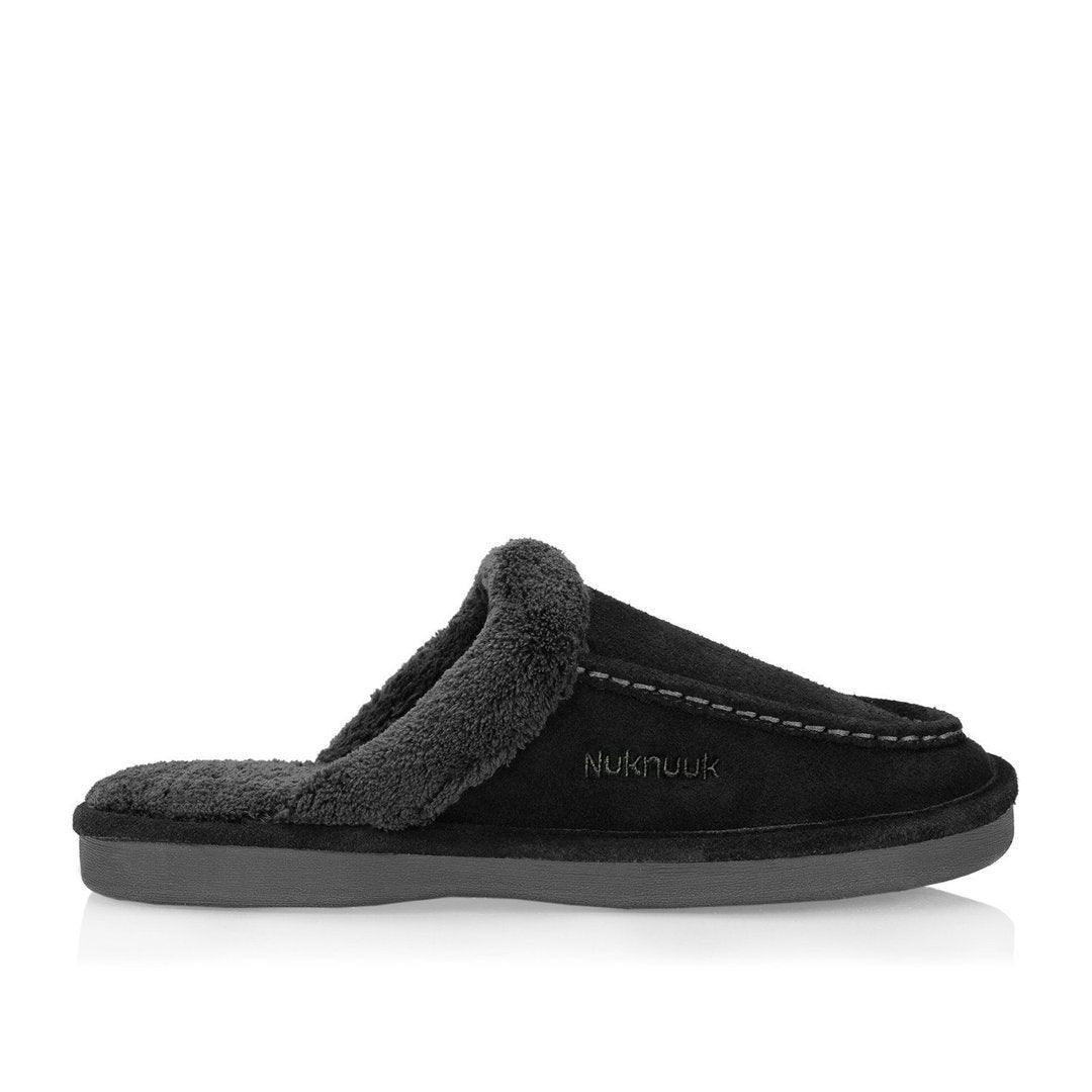 Ed men’s slipper (Black) - Nuknuuk