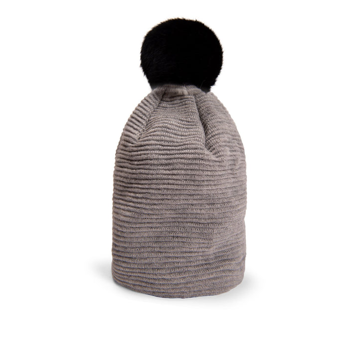 Loren Beanie (Grey/Black) - Nuknuuk