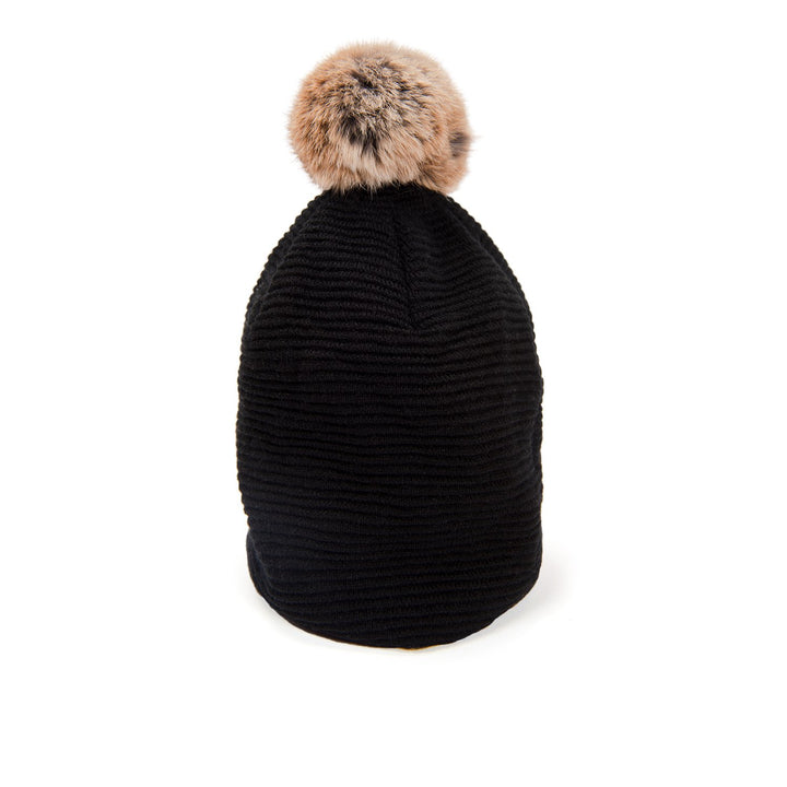 Loren Beanie (Black/Natural) - Nuknuuk
