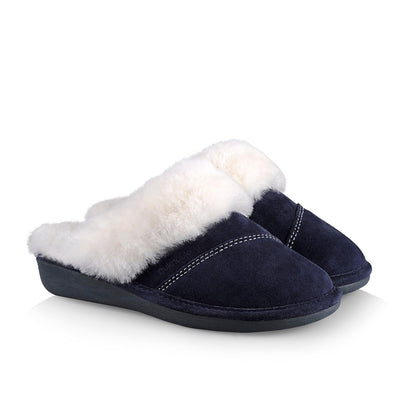 Joy Women's Slipper (Navy Blue) - Nuknuuk