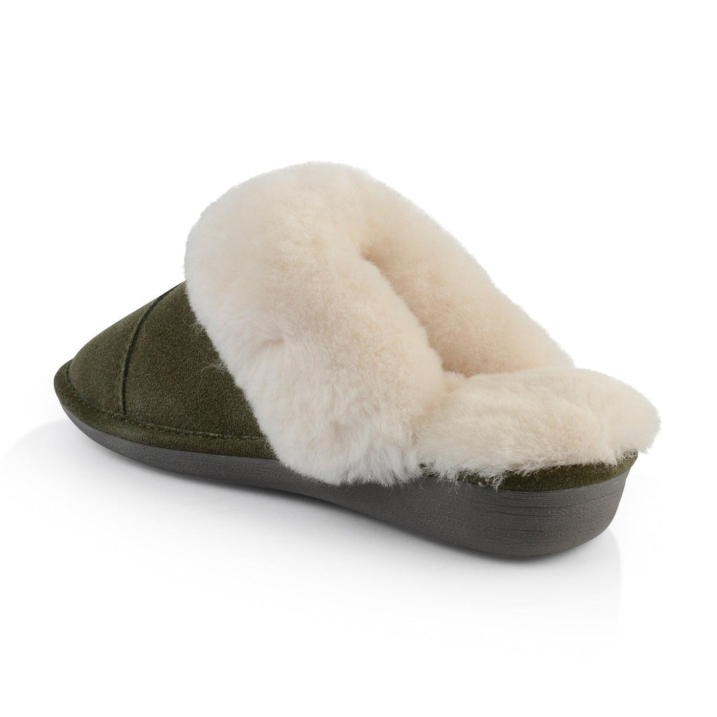 Women's with Sheepskin Lining Green | Nuknuuk