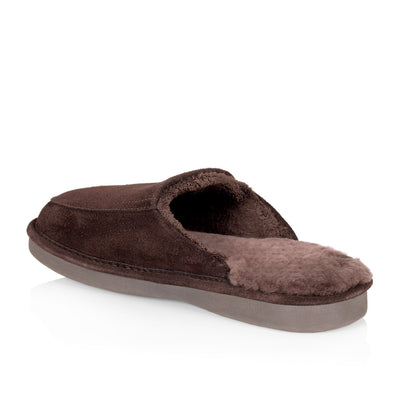 Todd men's slipper (Brown) - Nuknuuk