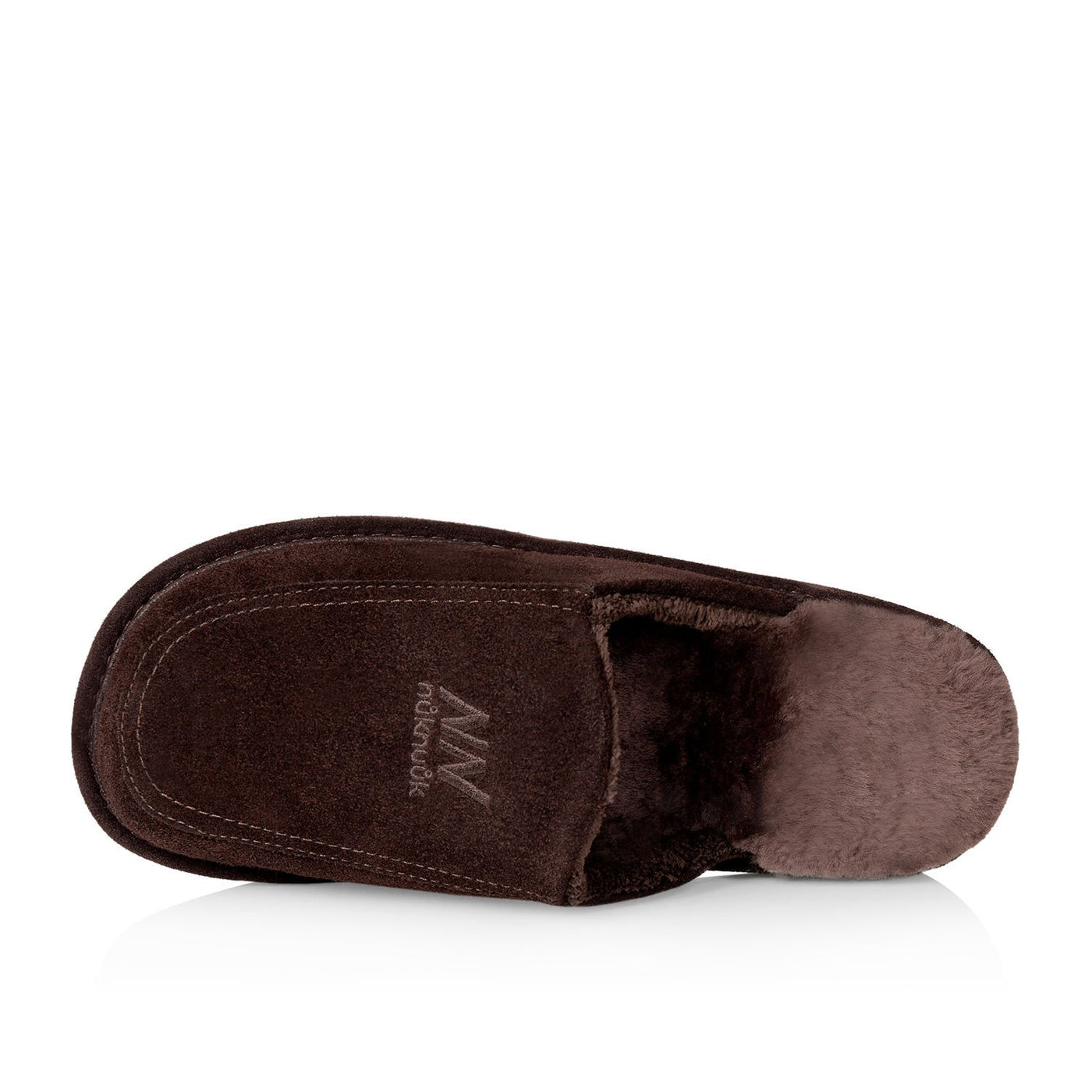 Todd men's slipper (Brown) - Nuknuuk