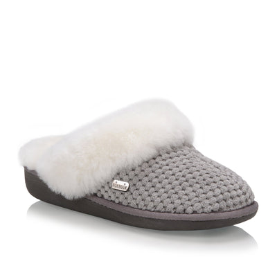 Alexa Women's Slipper (Grey) - Nuknuuk