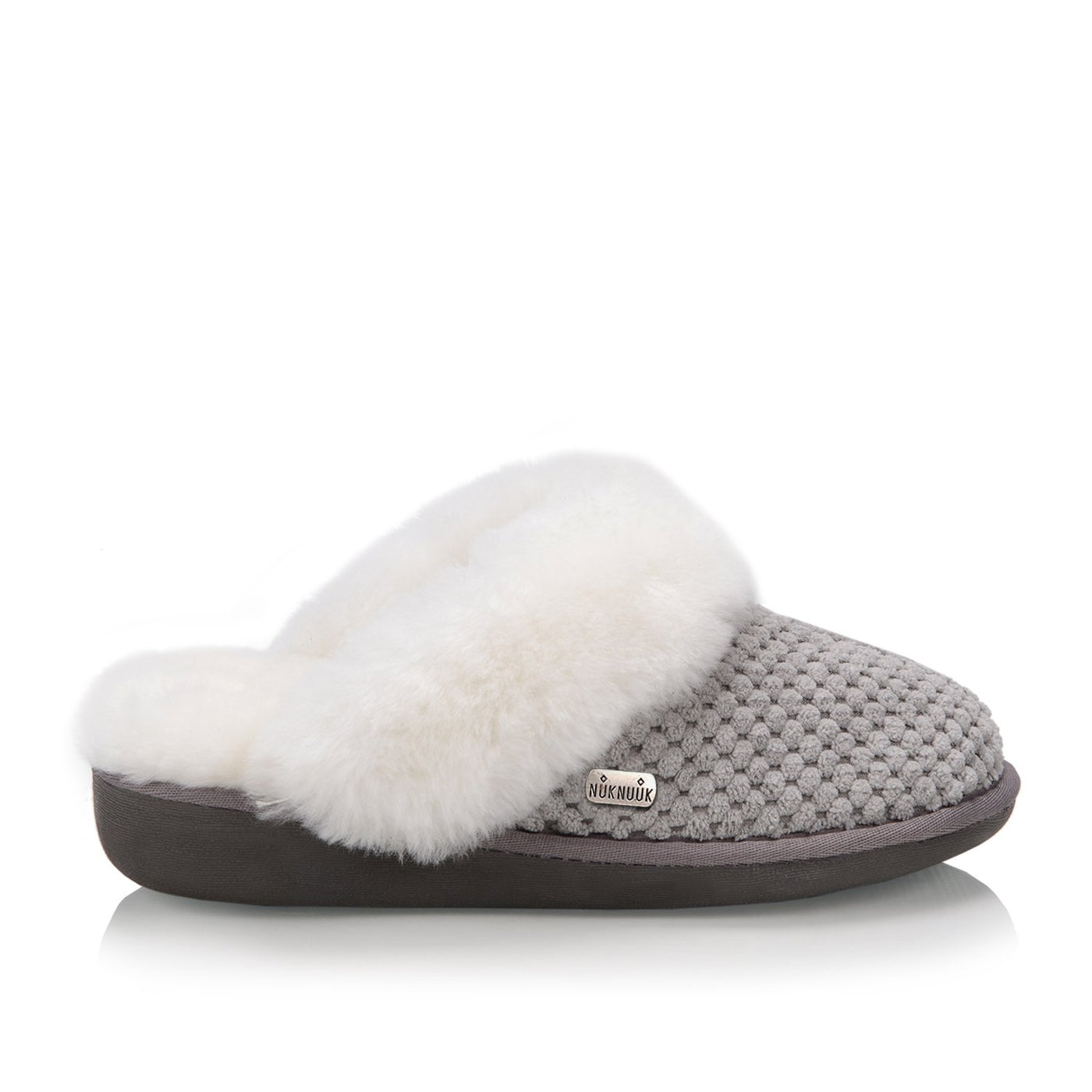 Alexa Women's Slipper (Grey) - Nuknuuk