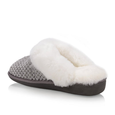 Alexa Women's Slipper (Grey) - Nuknuuk