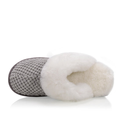 Alexa Women's Slipper (Grey) - Nuknuuk