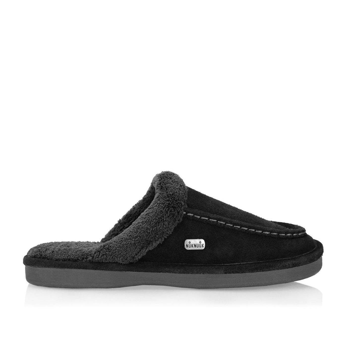 Ed men’s slipper (Black) - Nuknuuk