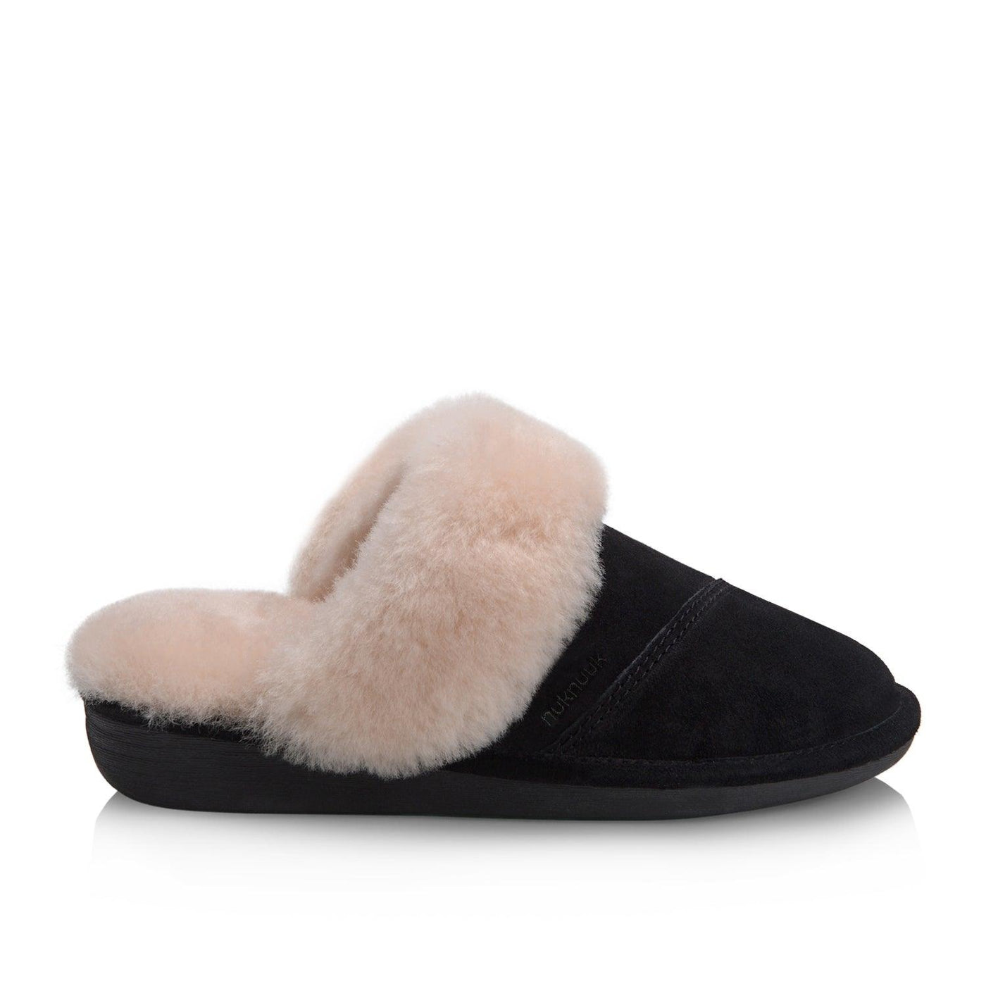 Joy Women's Slipper (Black) - Nuknuuk