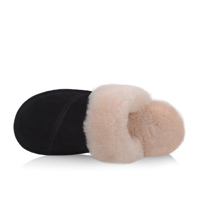 Joy Women's Slipper (Black) - Nuknuuk