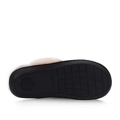 Joy Women's Slipper (Black) - Nuknuuk